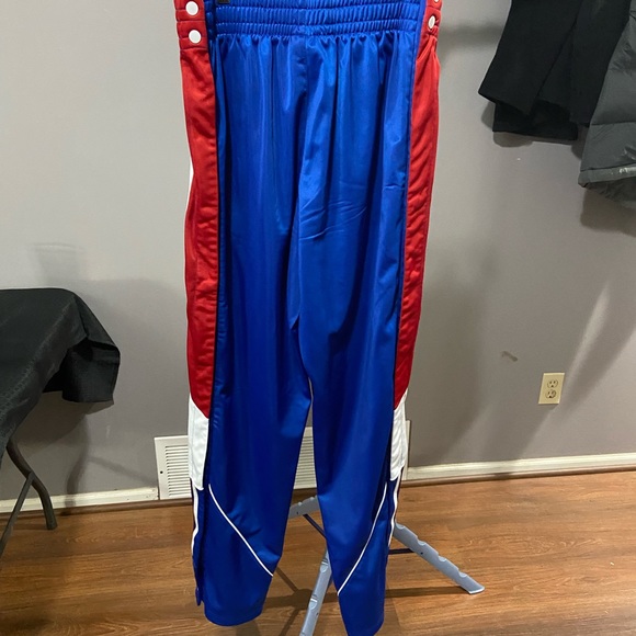 Kansas Jayhawks warm up pants - Picture 2 of 3